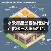 水象星座最容易错爱谁？揭秘三大错配组合（图1）