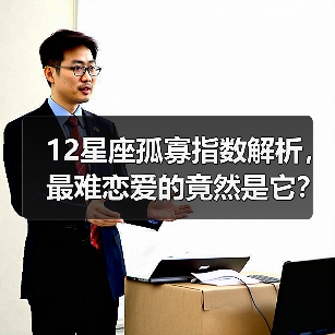 12星座孤寡指数解析，最难恋爱的竟然是它？（图3）