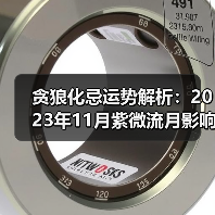 贪狼化忌运势解析：2023年11月紫微流月影响（图2）