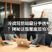 冷战背后暗藏分手信号?揭秘这些星座最怕冷战的真相(图3) 冷战背后暗藏分手信号?揭秘这些星座最怕冷战的真相(图3)