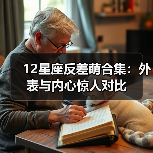 12星座反差萌合集：外表与内心惊人对比（图1）