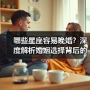 哪些星座容易晚婚?深度解析婚姻选择背后的心理因素(图1) 哪些星座容易晚婚?深度解析婚姻选择背后的心理因素(图1)