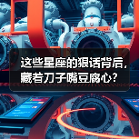 这些星座的狠话背后，藏着刀子嘴豆腐心？（图1）