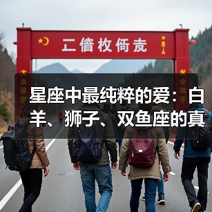 星座中最纯粹的爱：白羊、狮子、双鱼座的真心解读（图1）