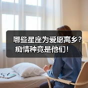 哪些星座为爱愿离乡?痴情种竟是他们!(图1) 哪些星座为爱愿离乡?痴情种竟是他们!(图1)