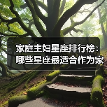 家庭主妇星座排行榜：哪些星座最适合作为家庭主妇？（图4）