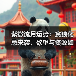 紫微流月运势：贪狼化忌来袭，欲望与资源如何平衡？（图2）