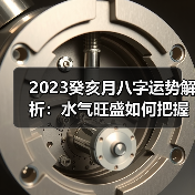 2023癸亥月八字运势解析：水气旺盛如何把握机遇？（图2）