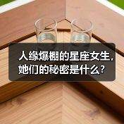 人缘爆棚的星座女生，她们的秘密是什么？（图2）