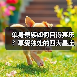 单身贵族如何自得其乐？享受独处的四大星座秘籍（图1）