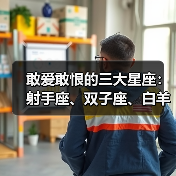 敢爱敢恨的三大星座：射手座、双子座、白羊座（图1）
