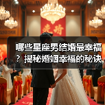 哪些星座男结婚最幸福？揭秘婚姻幸福的秘诀！（图3）