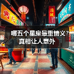 哪五个星座最重情义？真相让人意外（图1）