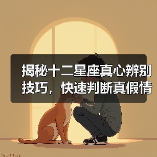 揭秘十二星座真心辨别技巧，快速判断真假情感（图4）