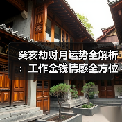 癸亥劫财月运势全解析:工作金钱情感全方位指南(图1) 癸亥劫财月运势全解析:工作金钱情感全方位指南(图1)