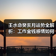 壬水命癸亥月运势全解析：工作金钱感情如何应对（图3）