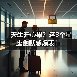天生开心果?这3个星座幽默感爆表!(图3) 天生开心果?这3个星座幽默感爆表!(图3)