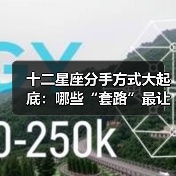 十二星座分手方式大起底：哪些“套路”最让人无语？（图2）