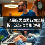 12星座男渣男行为全解析，这些信号别忽视！（图2）