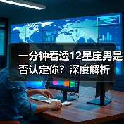 一分钟看透12星座男是否认定你？深度解析（图1）