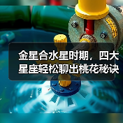 金星合水星时期，四大星座轻松聊出桃花秘诀（图4）