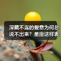 深藏不露的爱意为何总说不出来?星座这样表达感情(图2) 深藏不露的爱意为何总说不出来?星座这样表达感情(图2)