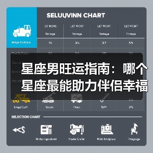 星座男旺运指南：哪个星座最能助力伴侣幸福？（图1）