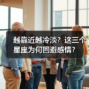 越靠近越冷淡？这三个星座为何回避感情？（图2）