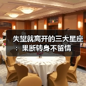 失望就离开的三大星座:果断转身不留情(图3) 失望就离开的三大星座:果断转身不留情(图3)