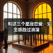 和这三个星座恋爱,安全感胜过浪漫(图3) 和这三个星座恋爱,安全感胜过浪漫(图3)