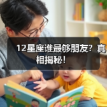 12星座谁最够朋友？真相揭秘！（图4）