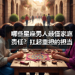 哪些星座男人最懂家庭责任？扛起重担的担当者（图4）
