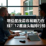 哪些星座最容易脑力在线?12星座头脑排行榜揭晓(图4) 哪些星座最容易脑力在线?12星座头脑排行榜揭晓(图4)