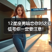 12星座男暗恋你时这些信号你一定要注意！（图1）