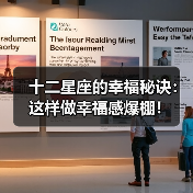 十二星座的幸福秘诀:这样做幸福感爆棚!(图1) 十二星座的幸福秘诀:这样做幸福感爆棚!(图1)