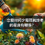 恋爱时间少易孤独终老的星座有哪些?(图2) 恋爱时间少易孤独终老的星座有哪些?(图2)