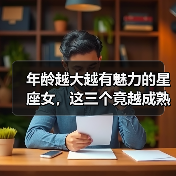 年龄越大越有魅力的星座女,这三个竟越成熟越受欢迎(图3) 年龄越大越有魅力的星座女,这三个竟越成熟越受欢迎(图3)