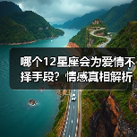 哪个12星座会为爱情不择手段？情感真相解析（图1）