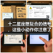 十二星座想复合的信号，这些小动作你注意了吗？（图1）