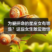 为爱拼命的星座女有哪些?这些女生敢爱敢恨让人害怕(图1) 为爱拼命的星座女有哪些?这些女生敢爱敢恨让人害怕(图1)