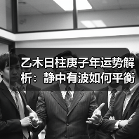 乙木日柱庚子年运势解析:静中有波如何平衡?(图2) 乙木日柱庚子年运势解析:静中有波如何平衡?(图2)