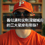 看似温和实则深藏城府的三大星座有哪些？（图1）