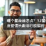 哪个星座最忠贞？12星座爱情长跑排行榜解析（图2）