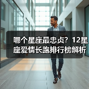 哪个星座最忠贞？12星座爱情长跑排行榜解析（图3）
