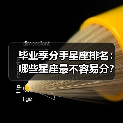 毕业季分手星座排名:哪些星座最不容易分?(图1) 毕业季分手星座排名:哪些星座最不容易分?(图1)