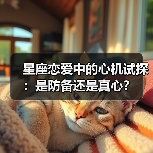 星座恋爱中的心机试探:是防备还是真心?(图4) 星座恋爱中的心机试探:是防备还是真心?(图4)