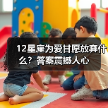 12星座为爱甘愿放弃什么？答案震撼人心（图1）
