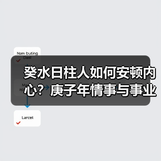癸水日柱人如何安顿内心?庚子年情事与事业关键点解析(图3) 癸水日柱人如何安顿内心?庚子年情事与事业关键点解析(图3)