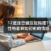 12星座恋爱反复摇摆？性格差异如何影响情感稳定性？（图1）