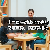 十二星座对伴侣过去的态度差异，情感真相揭秘！（图4）